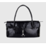 SILFEN Studio Palma Leather Croco Bag Black