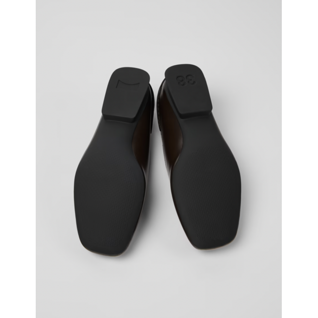 Camper Casi Myra Ballerina Dark Brown