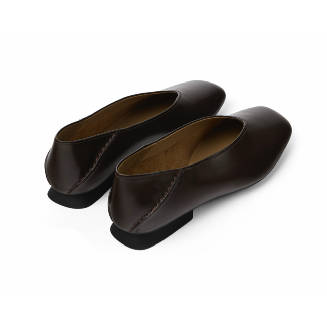 Camper Casi Myra Ballerina Dark Brown