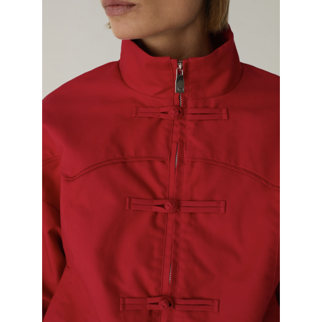 Laagam Silvie Bomber Jacket Red