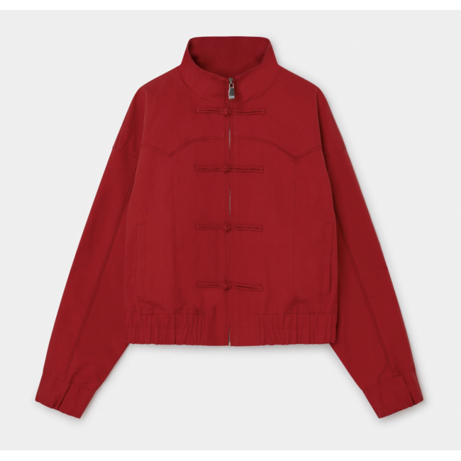 Laagam Silvie Bomber Jacket Red