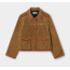 Laagam Aveline Suede Jacket Camel