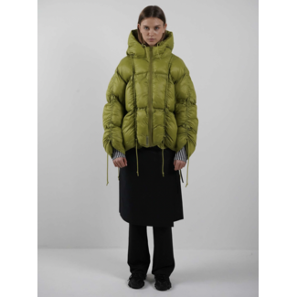 Hosbjerg PRE ORDER Paris Puffer Jacket Oasis Green