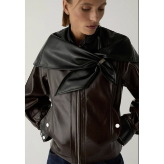 Laagam Noor Bomber Jacket Brown