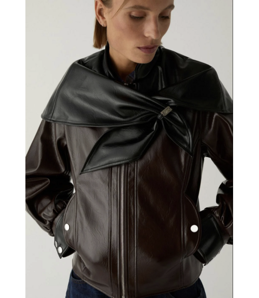 Laagam Noor Bomber Jacket Brown