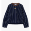 Laagam Kelly Striped Sweatshirt Navy