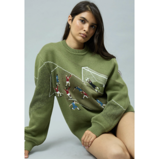 House of Sunny Match of The Day Knit Green