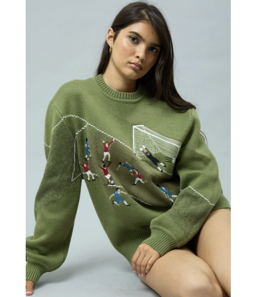 House of Sunny Match of The Day Knit Green