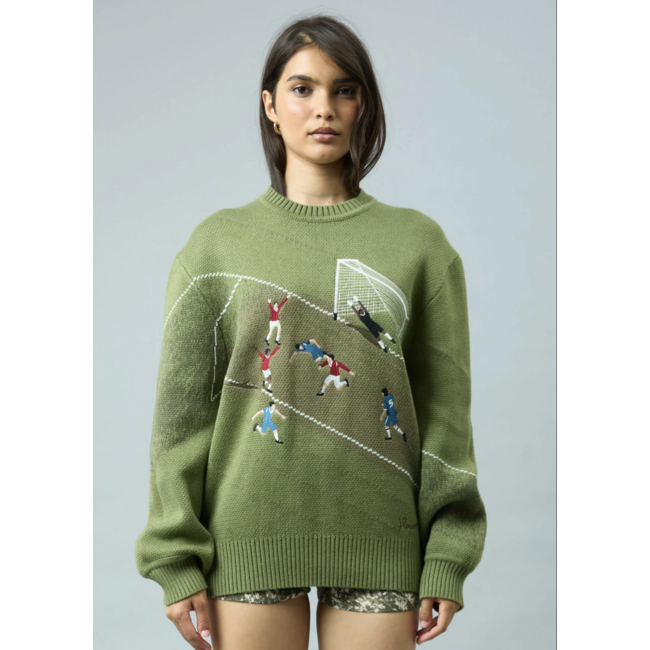 House of Sunny Match of The Day Knit Green