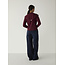 Laagam Frida Zipper Knit Plum