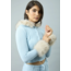 House of Sunny Peggy Cardigan w/ Hood Pale Blue