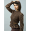 House of Sunny Check Rushed Top Multi