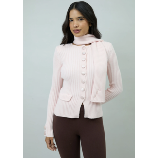 House of Sunny Power Peggy Knit Pale Pink