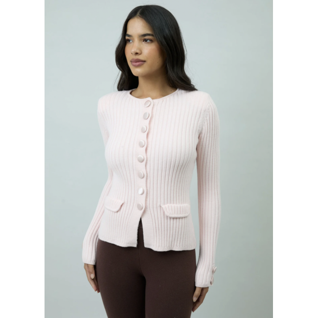 House of Sunny Power Peggy Knit Pale Pink