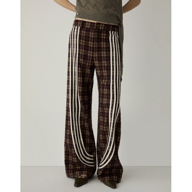 Laagam Zion Squared Pants Brown