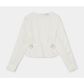 Laagam Jaxe Long Sleeve Blouse Ecru