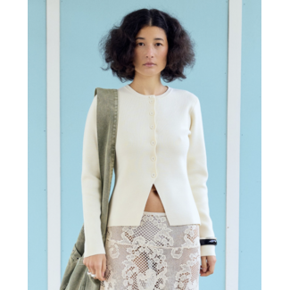 Résumé NadiaRS Knit Cardigan Off White