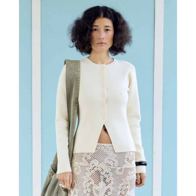 Résumé CPH NadiaRS Knit Cardigan Off White