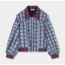 Laagam Watson Squared Bomber Jacket Blue