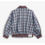 Laagam Watson Squared Bomber Jacket Blue