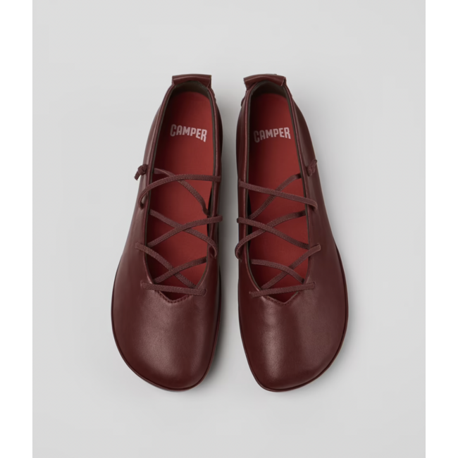 Camper Right Nina Lace Ballerina Maple