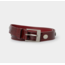 Laagam Keira Studs Leather Belt Red