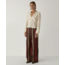 Laagam Arwen Ruched Blouse Ecru