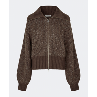 Modström DyvekeMD Cardigan Seal Brown