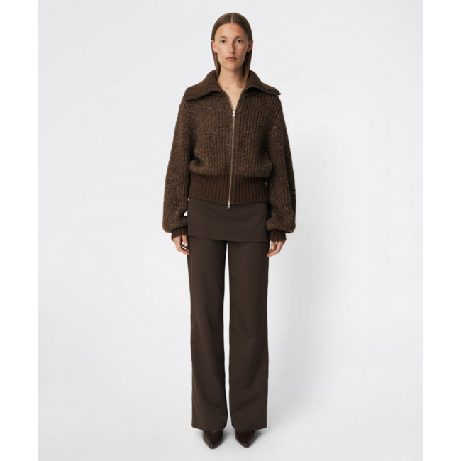Modström DyvekeMD Cardigan Seal Brown