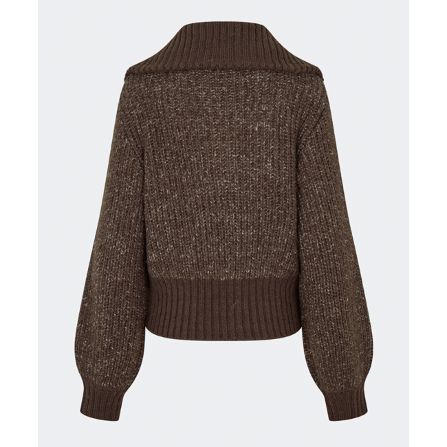Modström DyvekeMD Cardigan Seal Brown