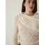 Laagam Parker Textured Knit Ecru