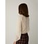 Laagam Parker Textured Knit Ecru