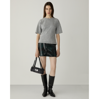Laagam Elodie Short Skirt Dark Green