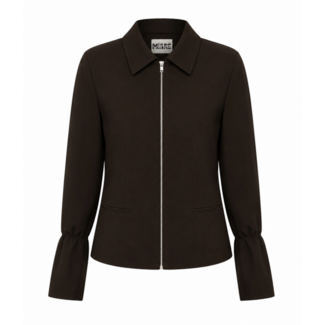 Maison Míaré Zipper Jacket Brown