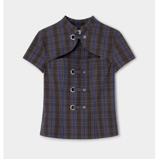 Laagam Azura Top Squared Brown