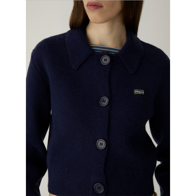 Laagam Beverly Cardigan Blue
