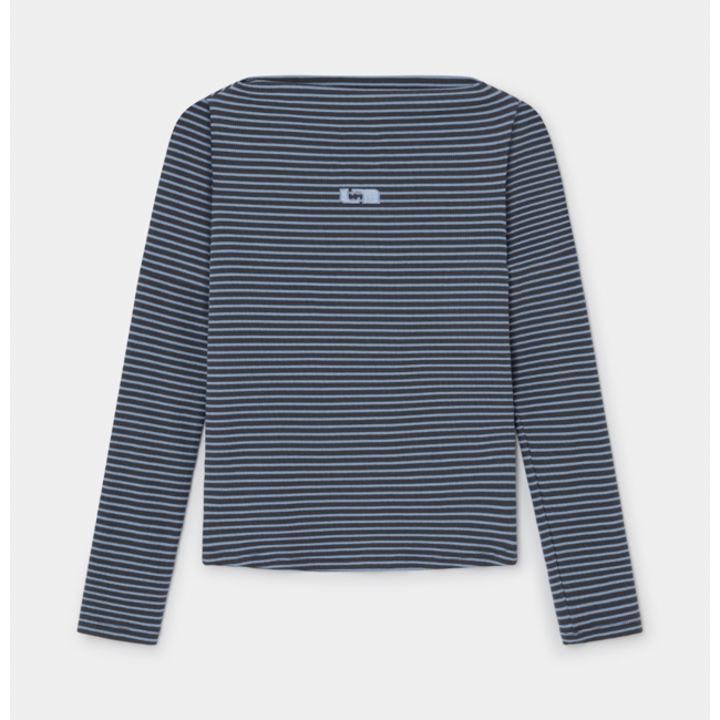 Laagam Emory Striped Long Sleeve Blue