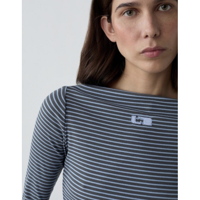 Laagam Emory Striped Long Sleeve Blue
