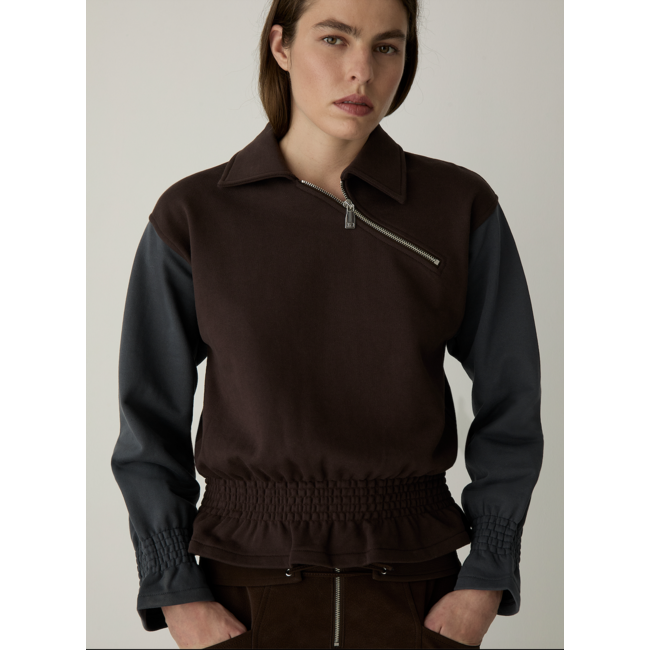 Laagam Jolanda Sweatshirt Brown