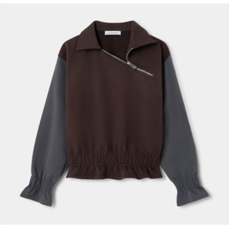 Laagam Jolanda Sweatshirt Brown