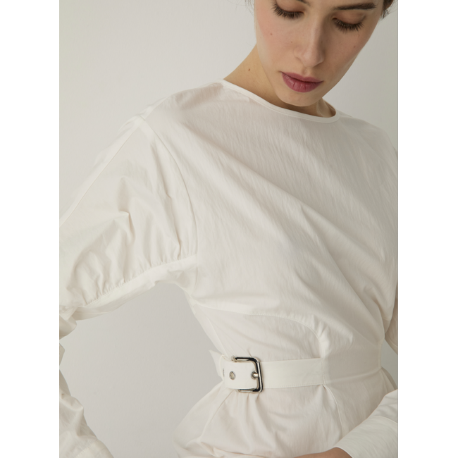 Laagam Jaxe Long Sleeve Blouse Ecru