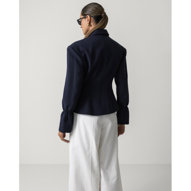 Maison Míaré Zipper Jacket Navy