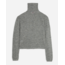 Macabla Asymmetric Cardigan Grey