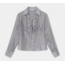 Laagam Arwen Rushed Blouse Grey