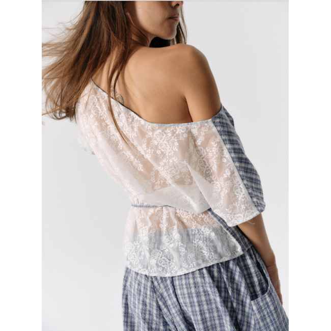 Susmie's Azucena Top Blue