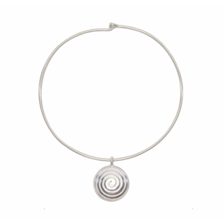 Mais X Frida Spiral Choker Silver