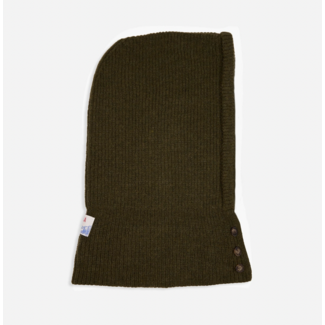 Macabla Balaclava Button Dark Green