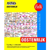 Falk Routiq Autokaart Oostenrijk tab-map