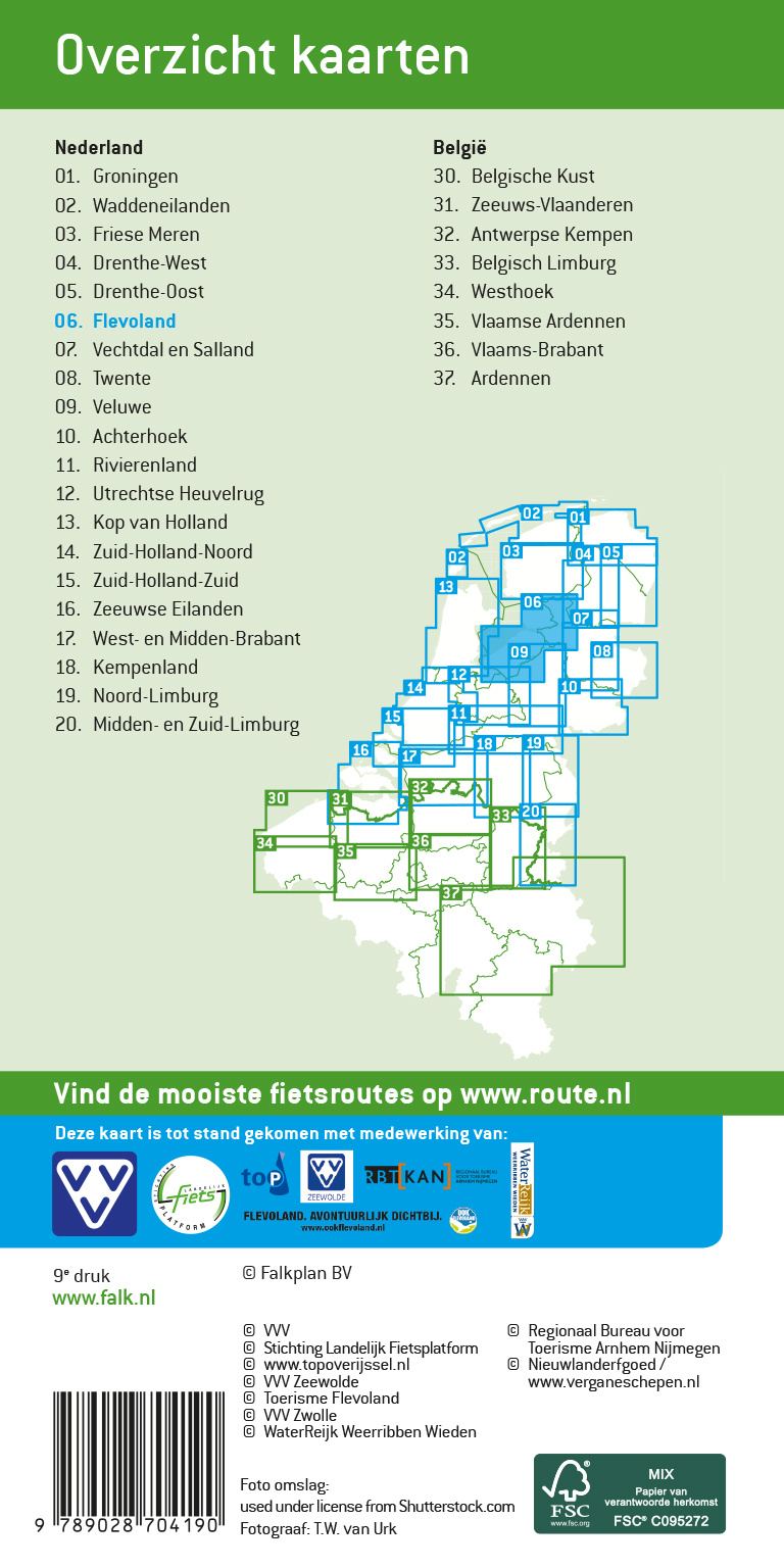 VVV Fietskaart 06. Flevoland, picture 374905857