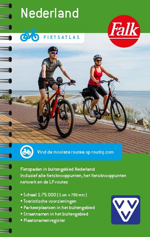 Fietsatlas 2022 Nederland, alle fietsknooppunten en het fietsnetwerk - Webshop
